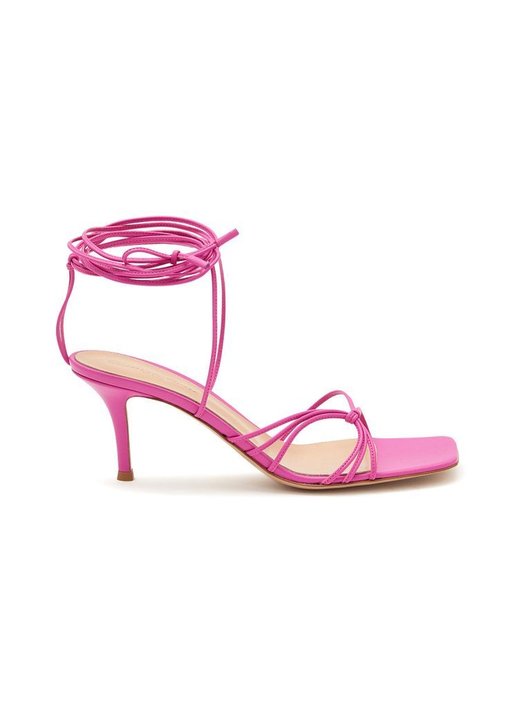 ‘Sylvie' 70 Nappa Leather Sandals