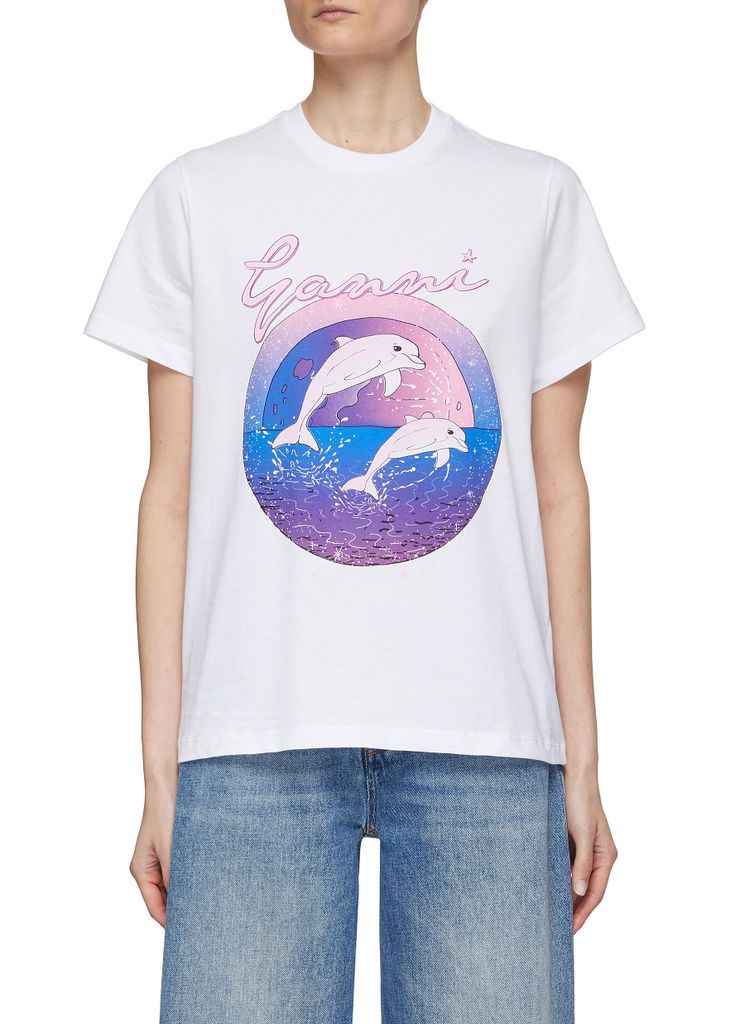 Dolphin Relaxed Crewneck T-Shirt