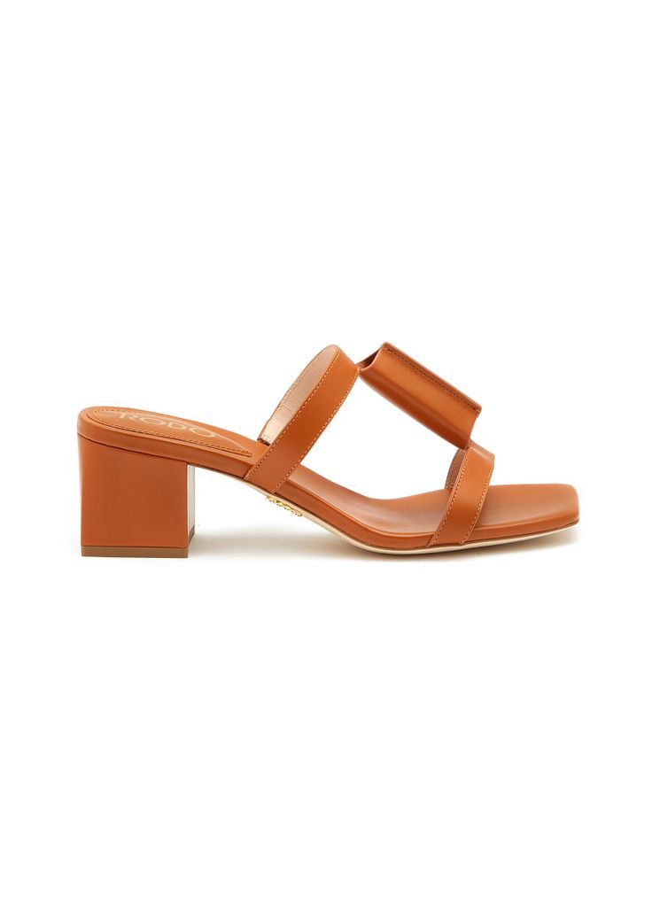 ‘Betty' 55 Leather Heeled Sandals
