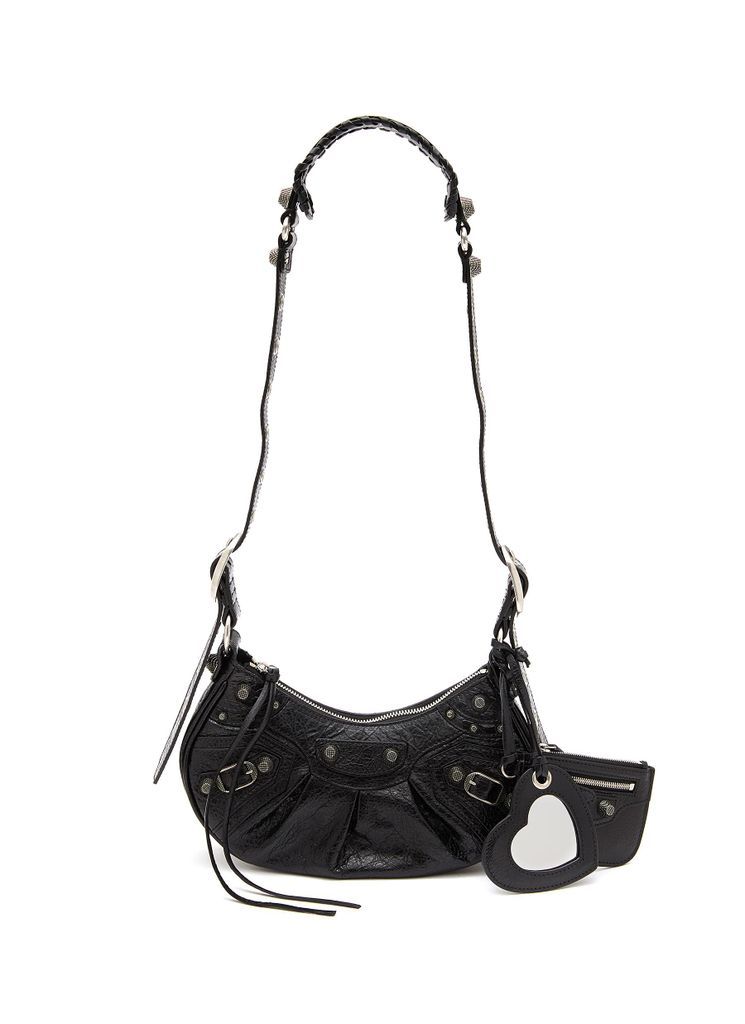 Extra Small 'Le Cagole' Leather Shoulder Bag