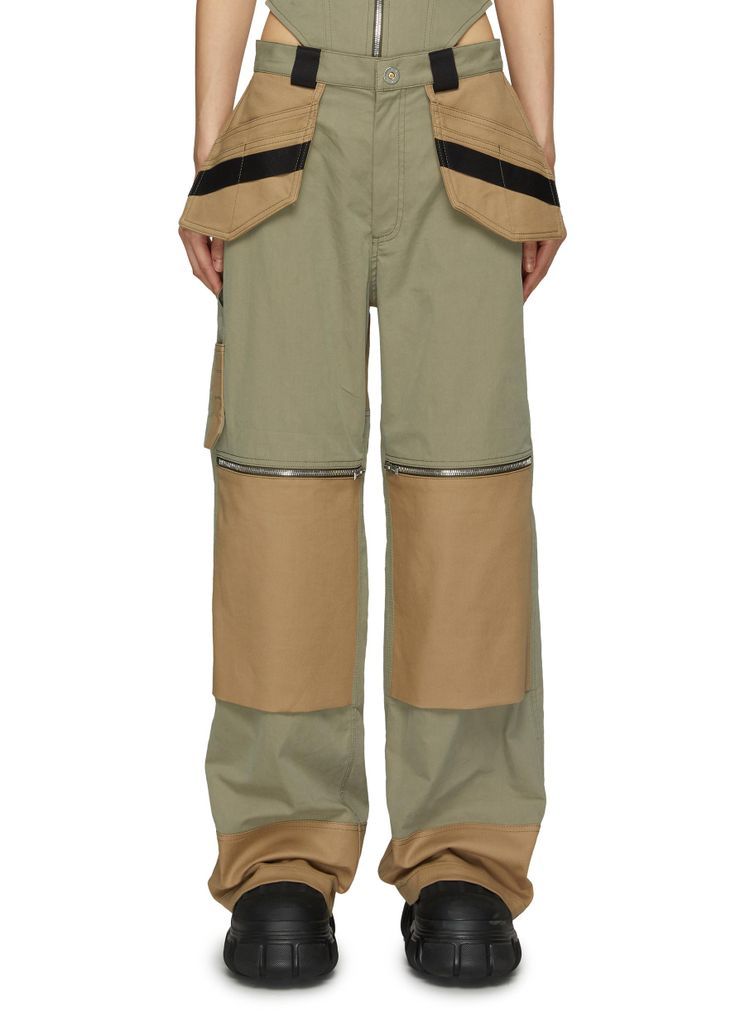 Zipped Ankle Workwear Pants