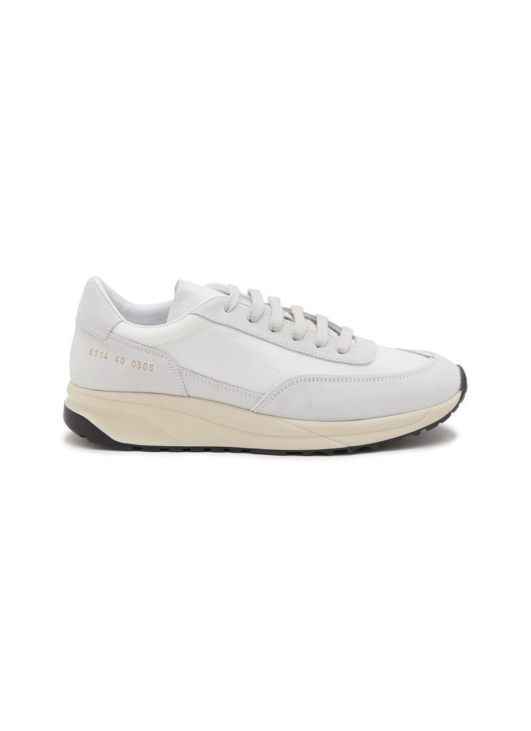 Track 80 Low Top Leather Suede Sneakers