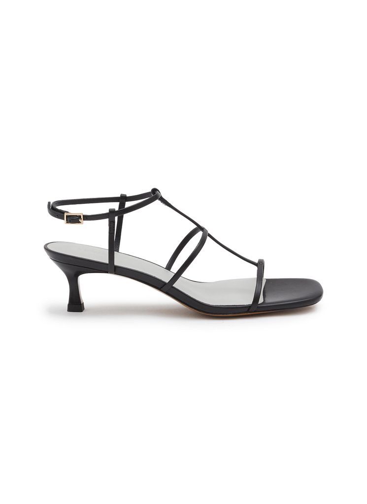 Amsterdam 50 T-Bar Leather Sandals