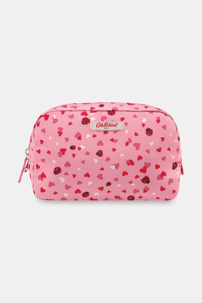 Mini Lovebugs Classic Cosmetic Bag in Pale Rose