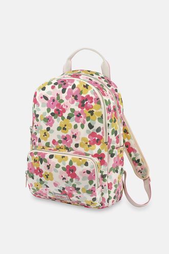 Painted Pansies Pocket Backpack