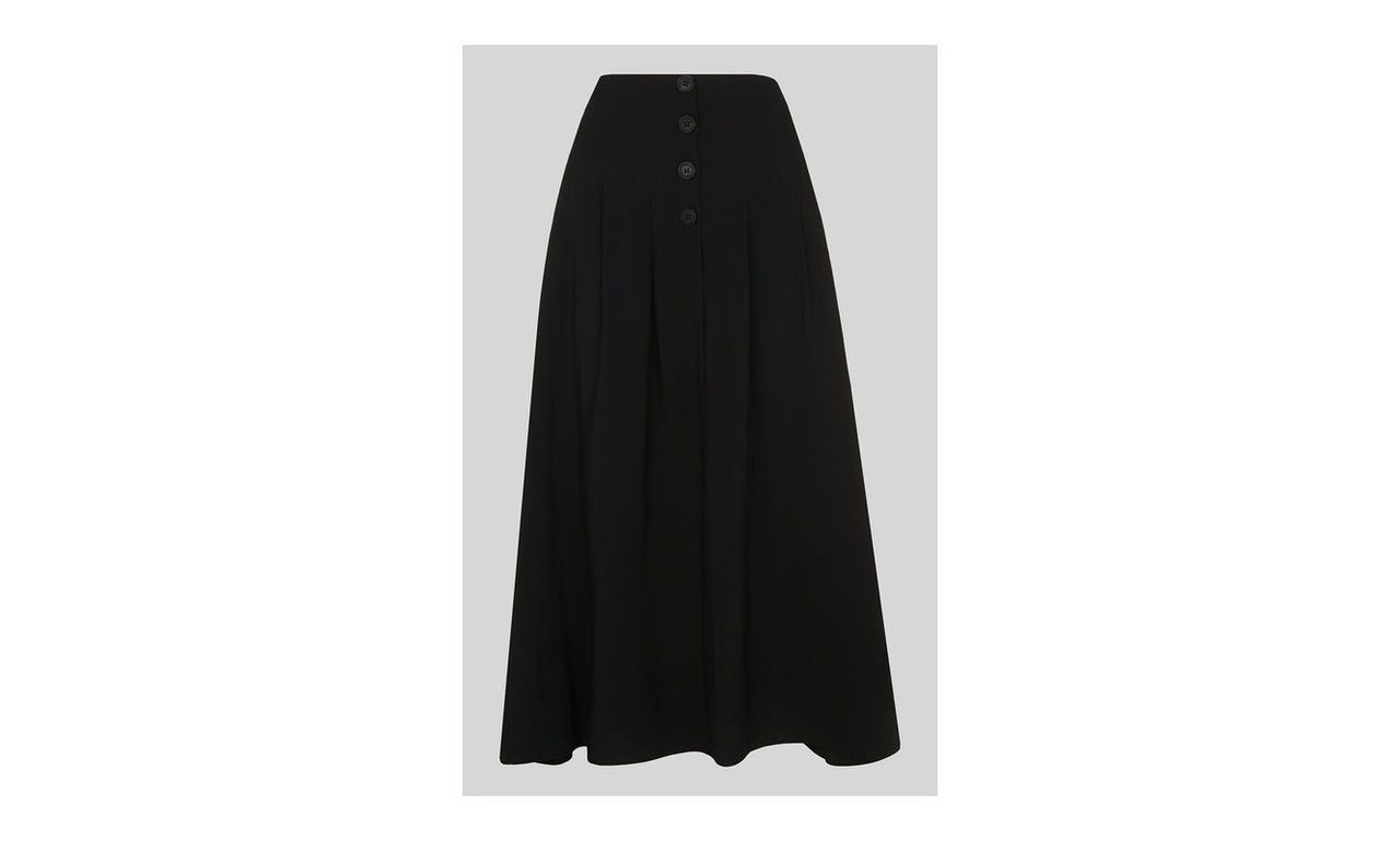 Tian Button Skirt