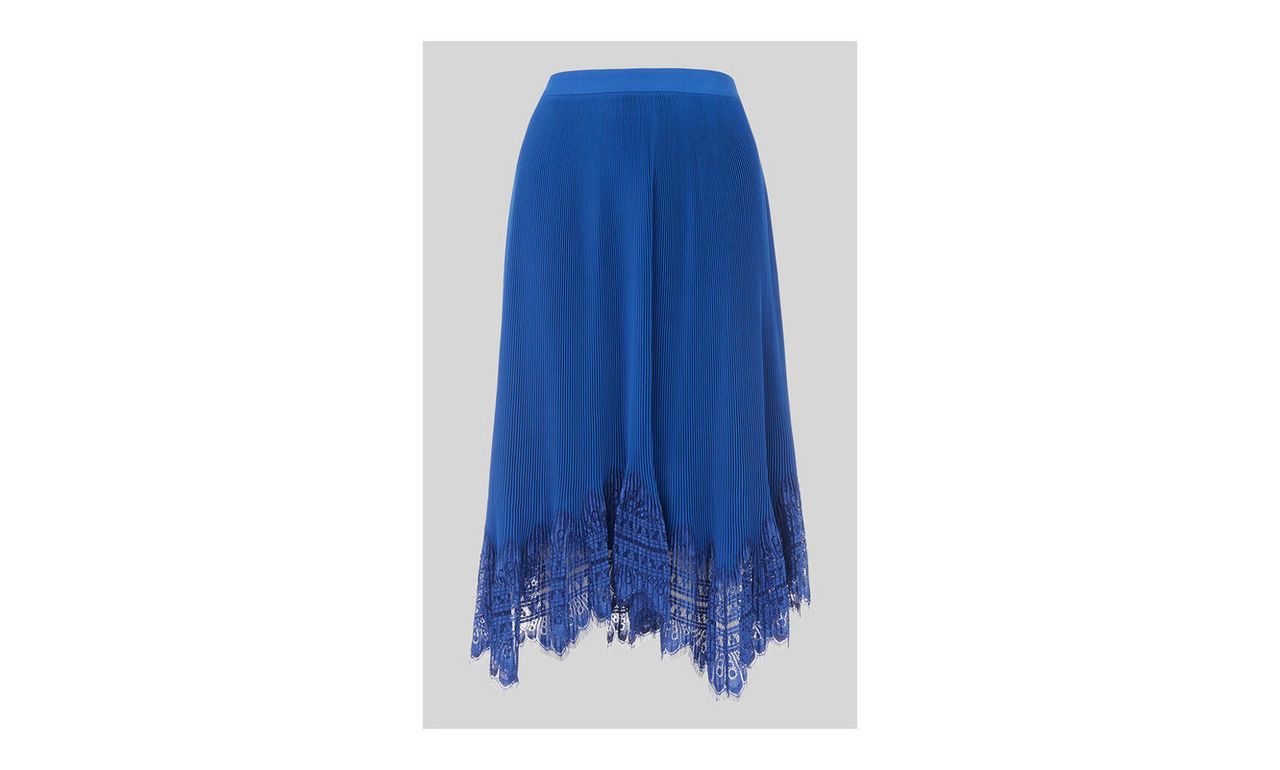 Dahlia Pleated Lace Skirt