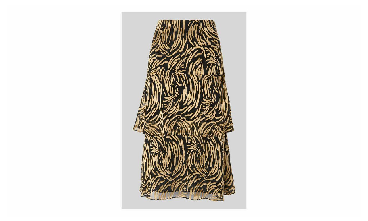 Reed Devore Silk Mix Skirt