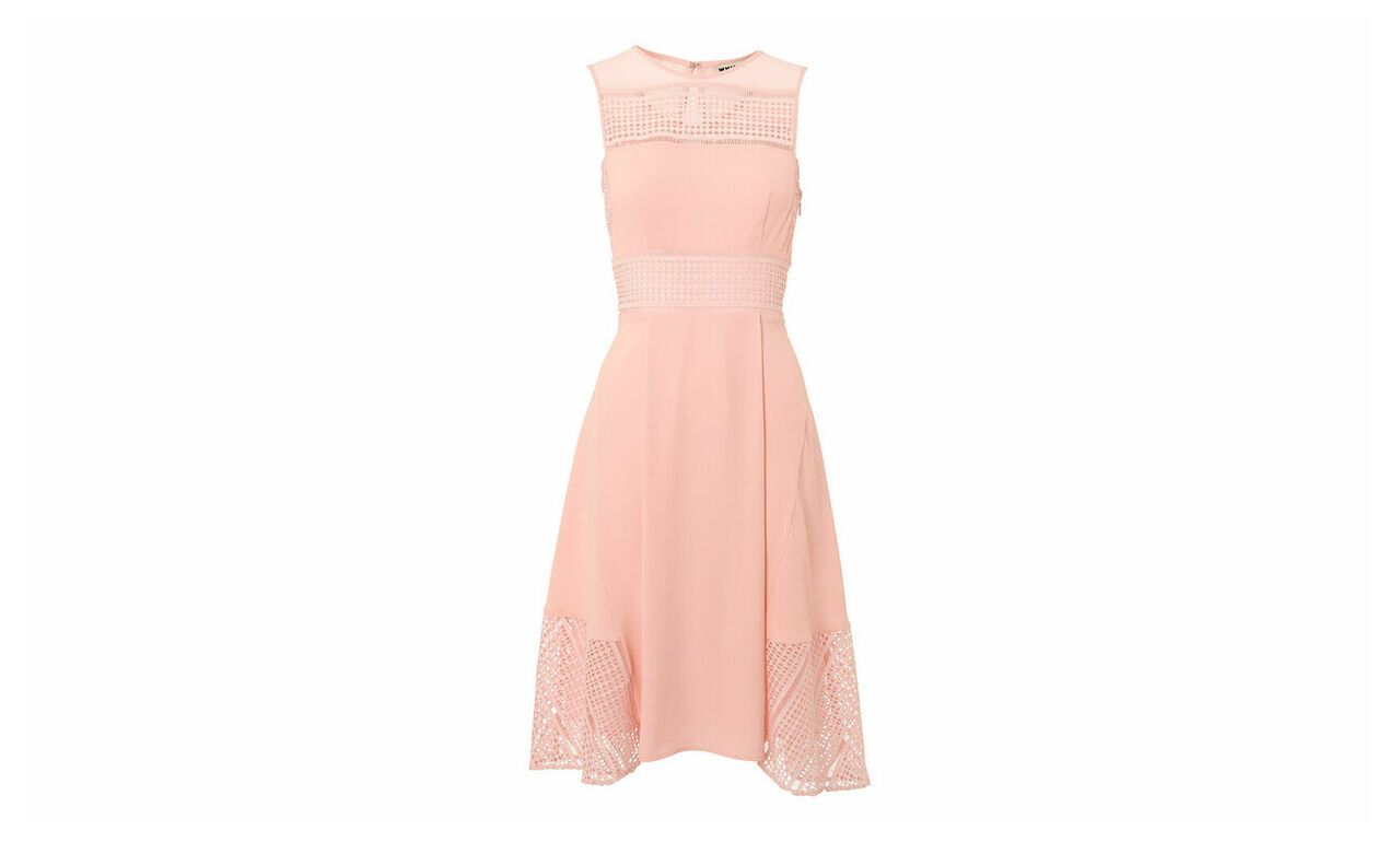 Maisie Graphic Lace Dress