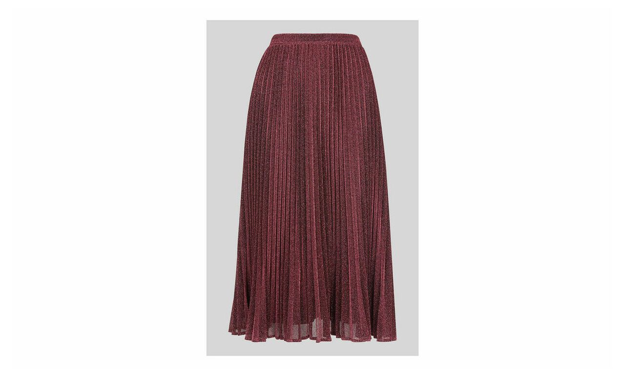 Sparkle Pleated Skirt