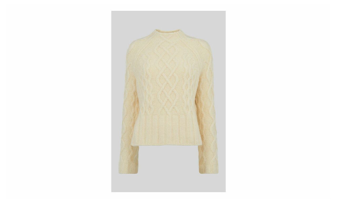 Modern Cable Sweater