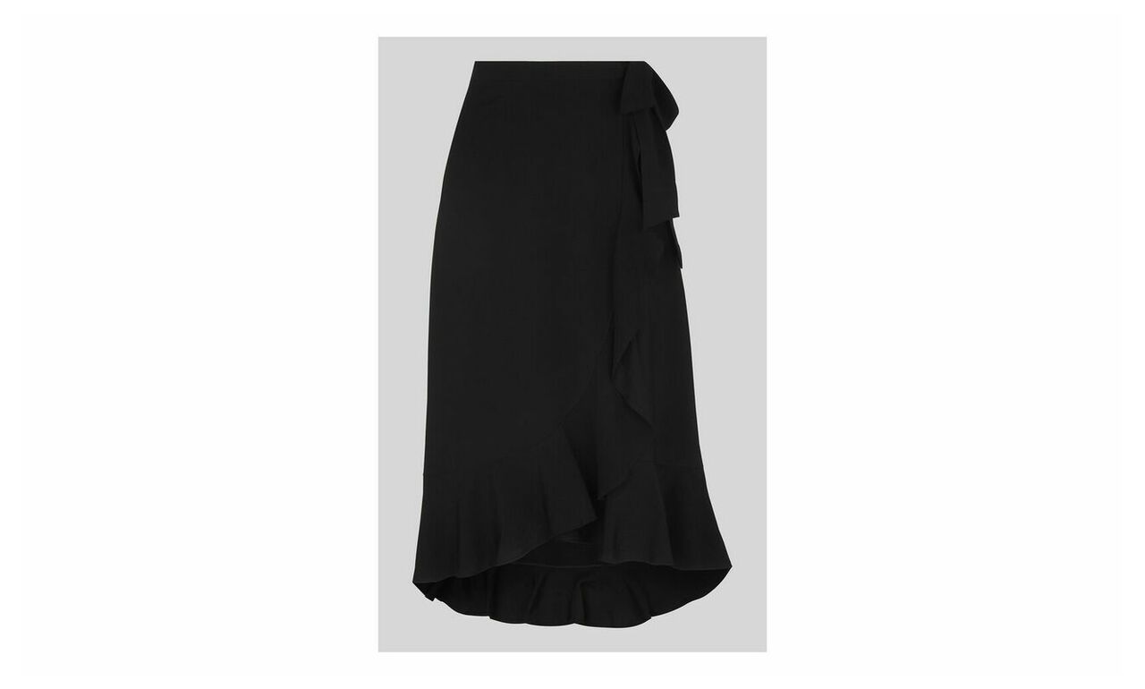 Mei Frill Wrap Skirt