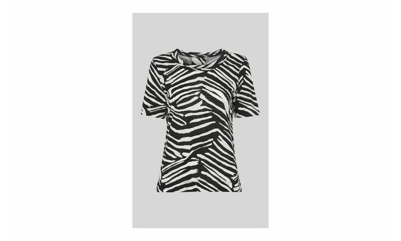 Zebra Print Rosa T-shirt