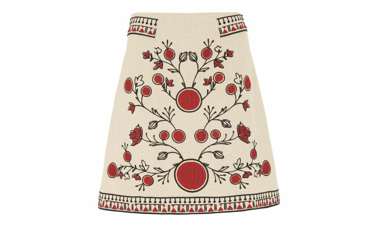 Delia Embroidery Skirt