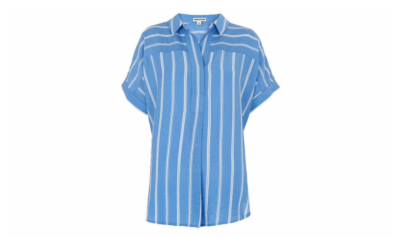 Ellen Stripe Casual Shirt