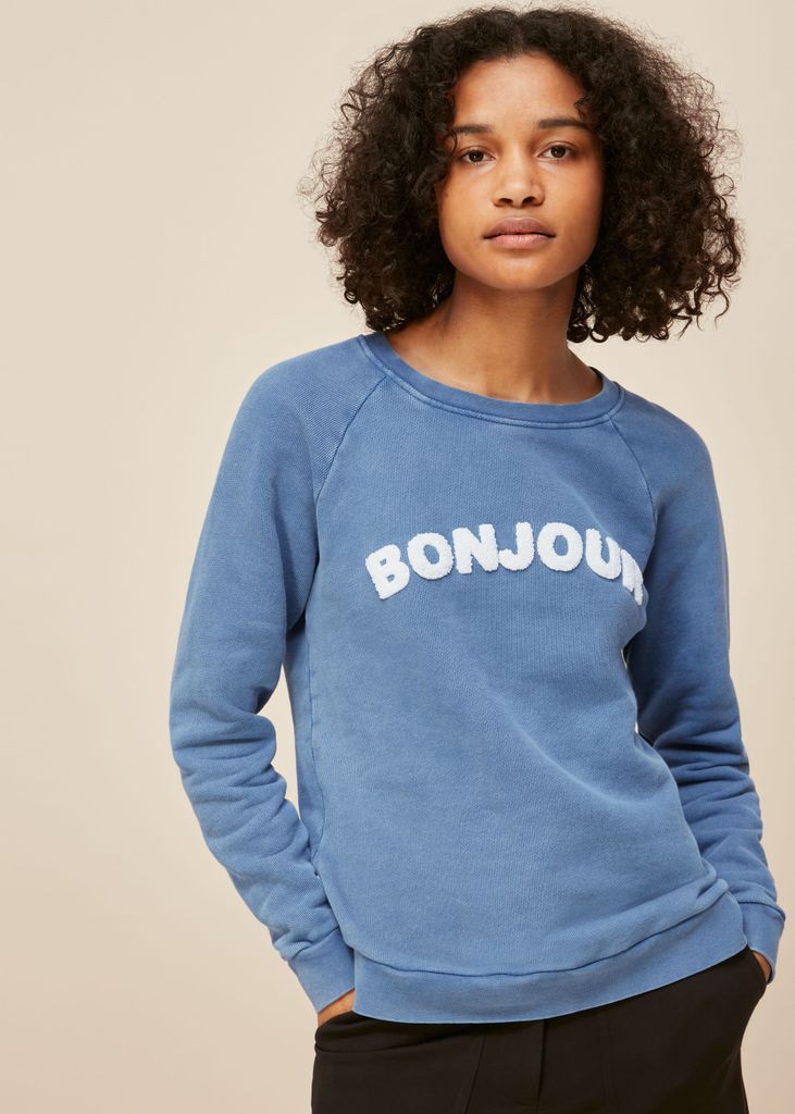 Women's Bonjour Logo Sweatshirt
