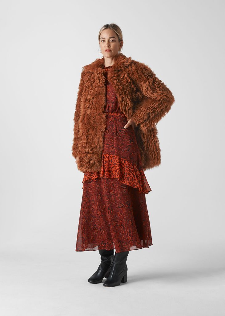 Women's Eliza Short Sheepskin Coat