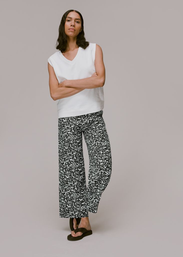 Women's Abstract Smudge Trouser