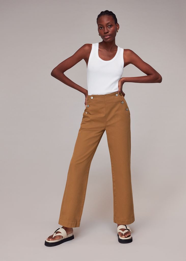 Women's Emily Button Front Trousers