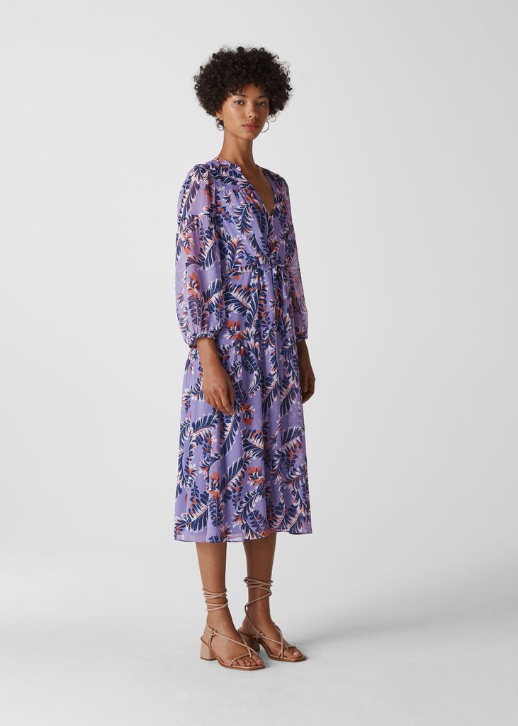 Women's Josephine Print Midi Dress