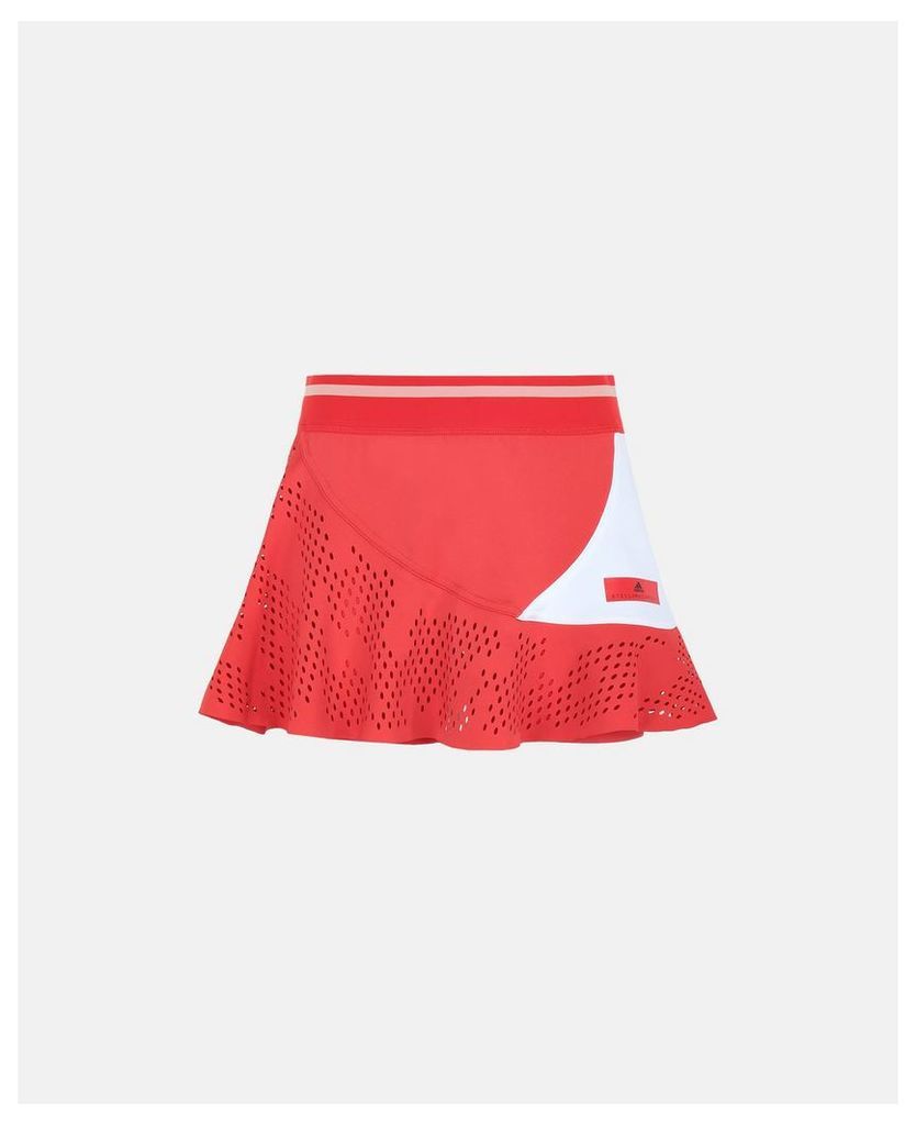 Stella McCartney RED Red Tennis Skirt, Women's, Size L