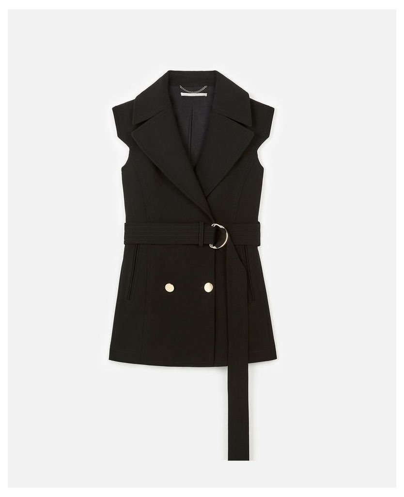 Stella McCartney Black Bruce Waistcoat, Women's, Size 12