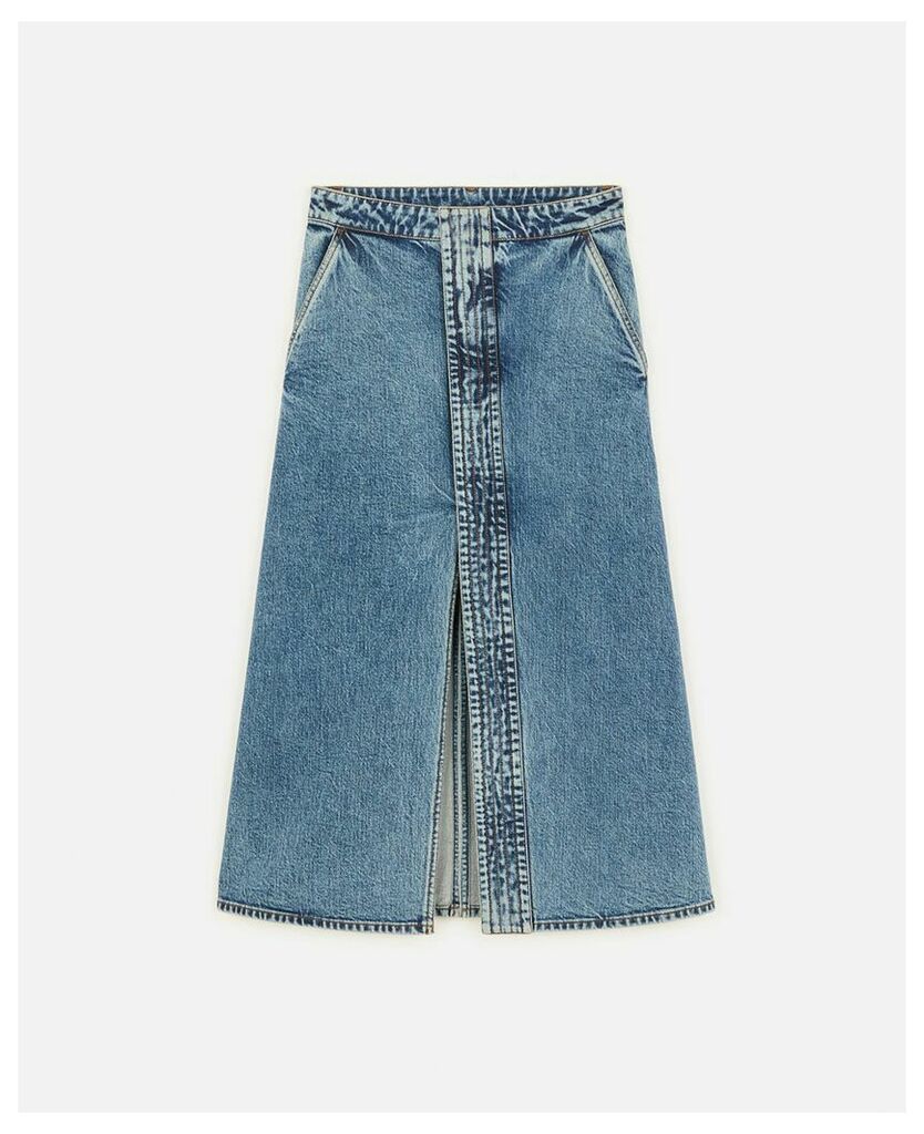 Stella McCartney Blue Vintage Denim Skirt, Women's, Size 4