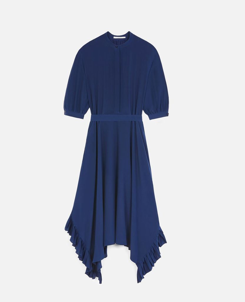 Blue Ophelia Silk Dress, Women's, Size 6
