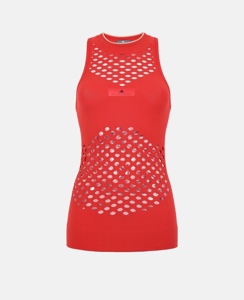Red Red Tennis Tank, Women's, Size XS