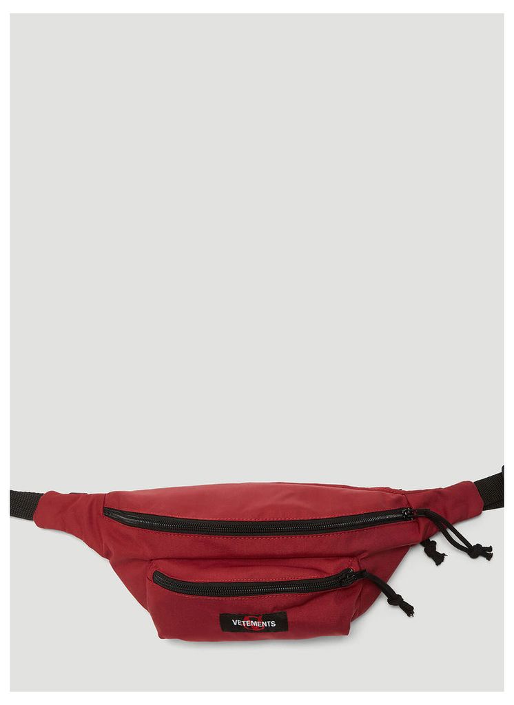 Vetements New Classic Belt Bag in Red size One Size