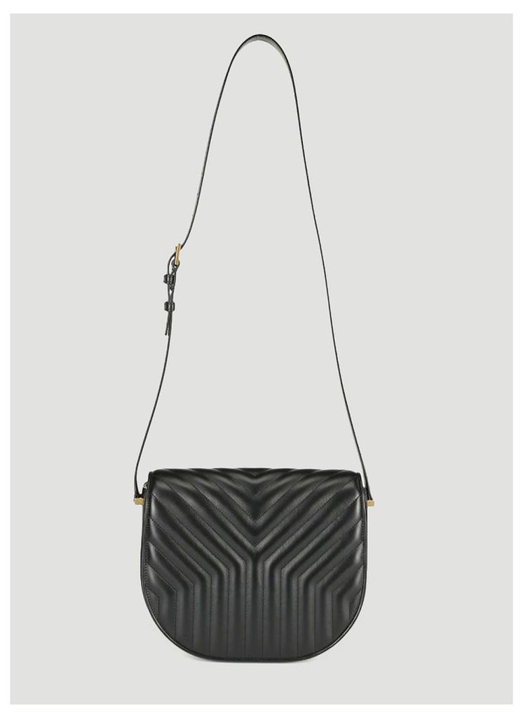 Saint Laurent Joan Satchel Shoulder Bag in Black size One Size