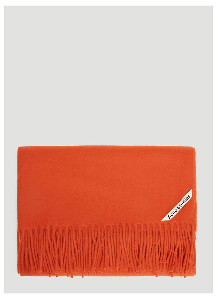 Acne Studios Canada New Scarf in Red size One Size