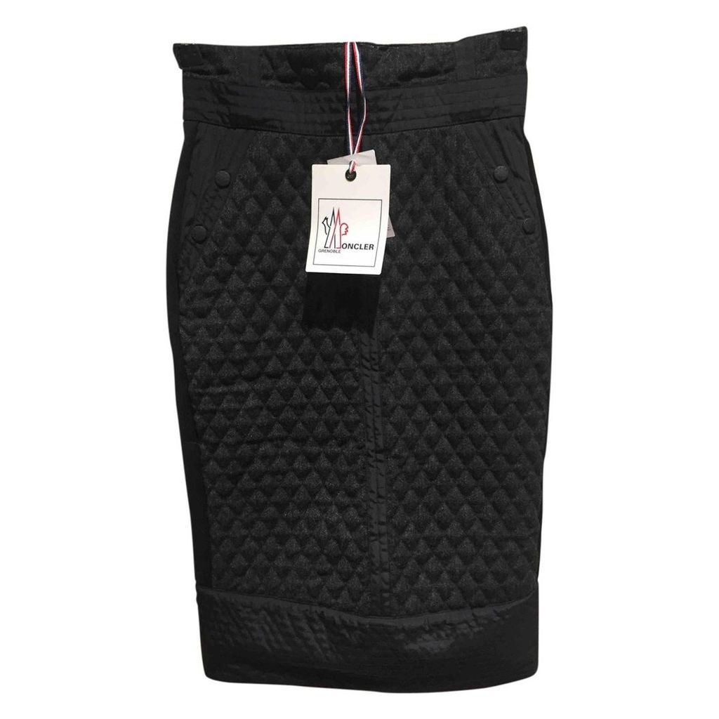Anthracite Synthetic Skirt