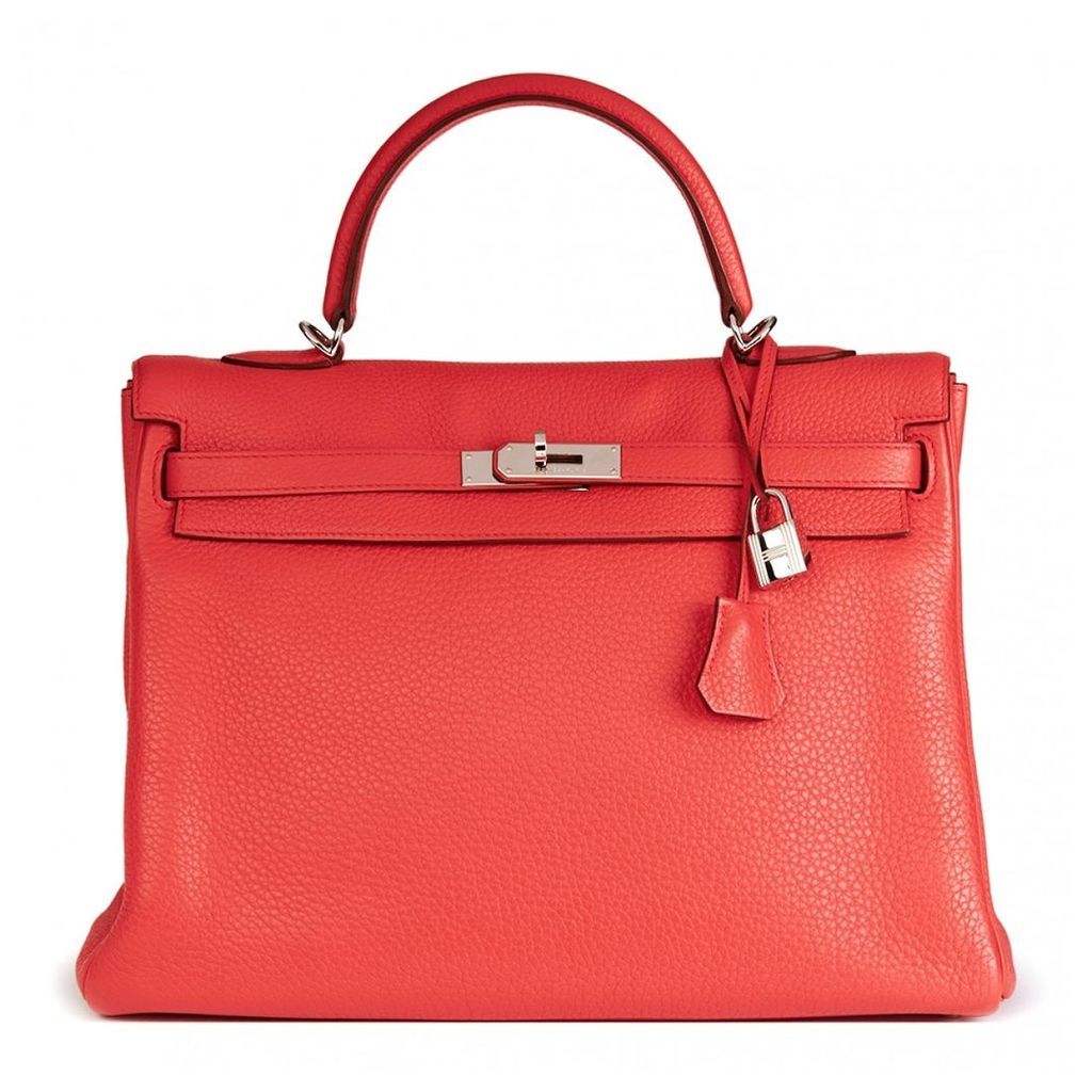 Kelly 35 leather handbag