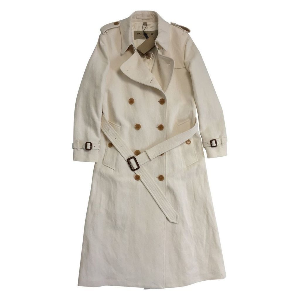 Wool trench coat