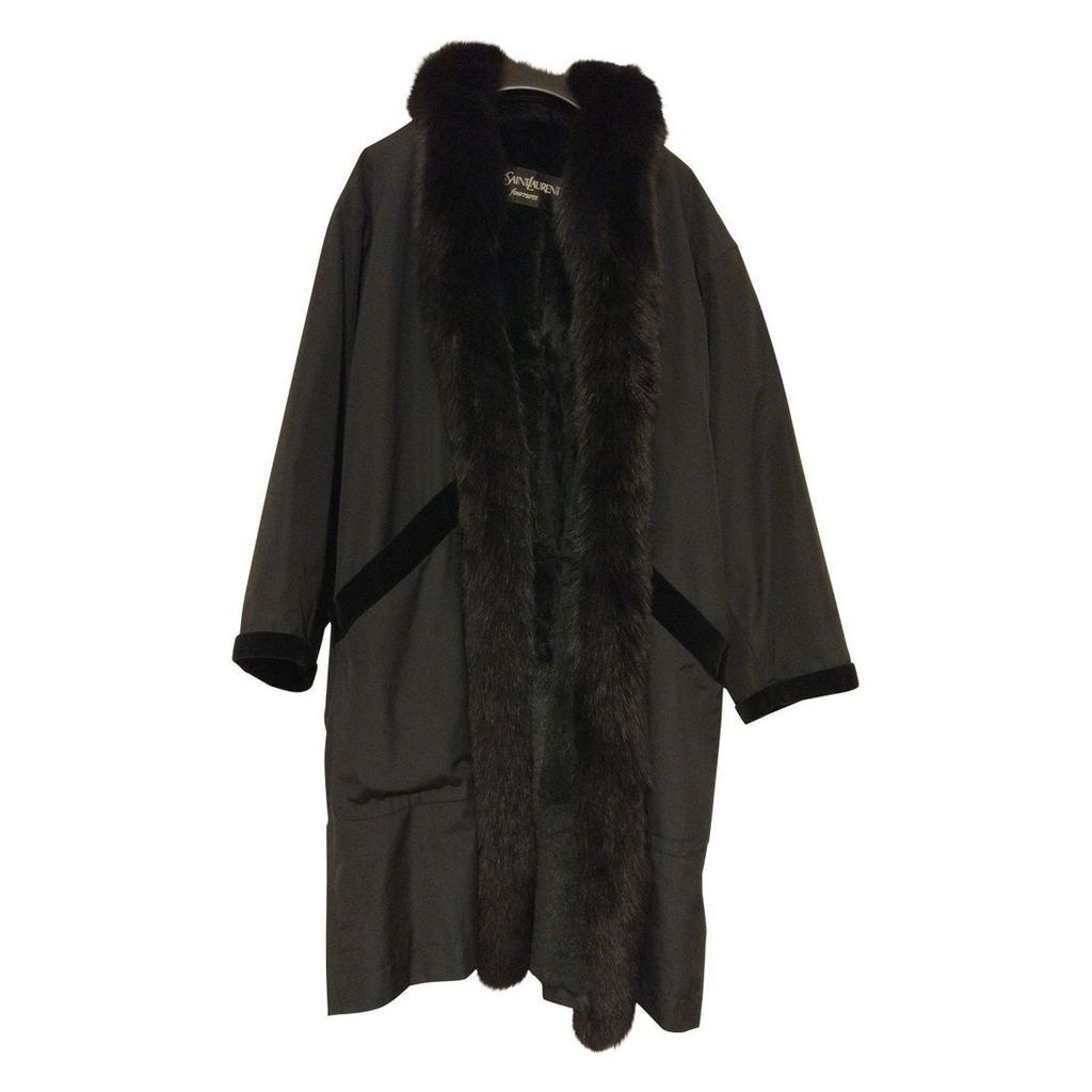 Fox trench coat