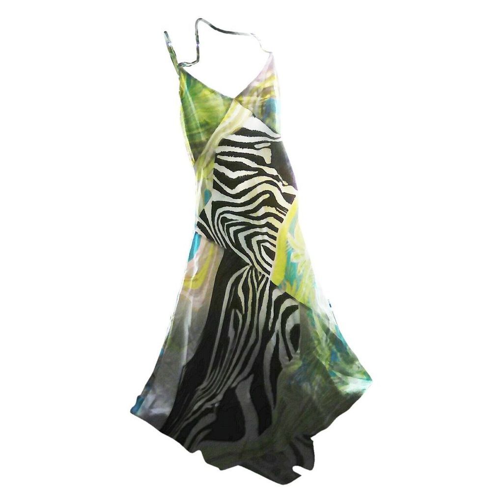 Silk maxi dress