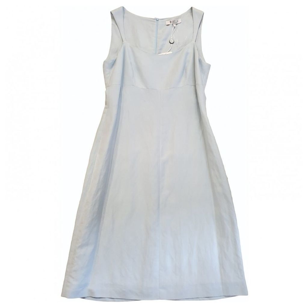 Linen mid-length dress