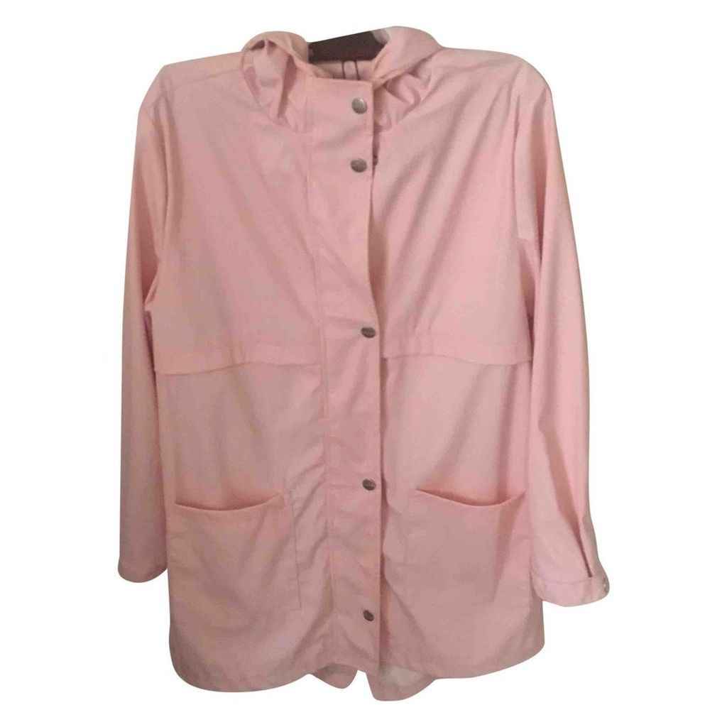 Pink Synthetic Coat