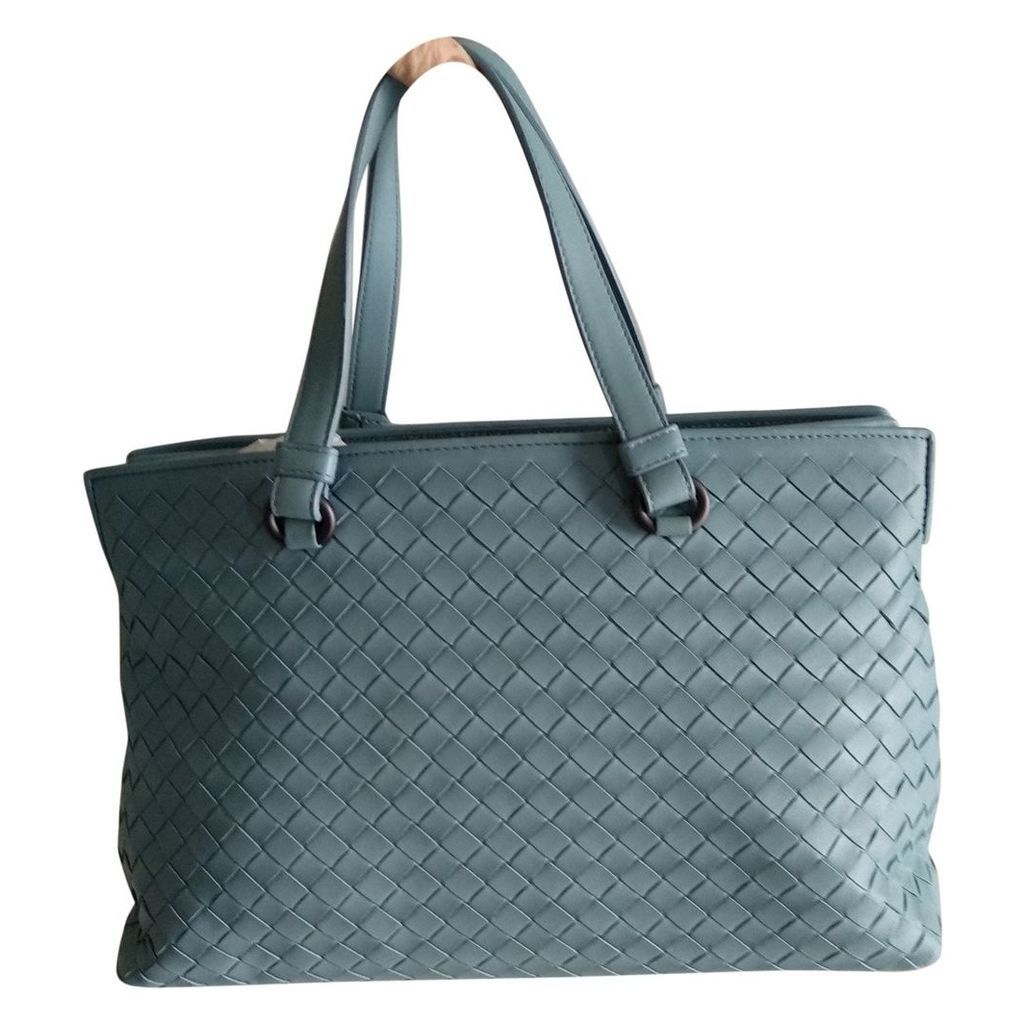 Fourre-Tout leather handbag