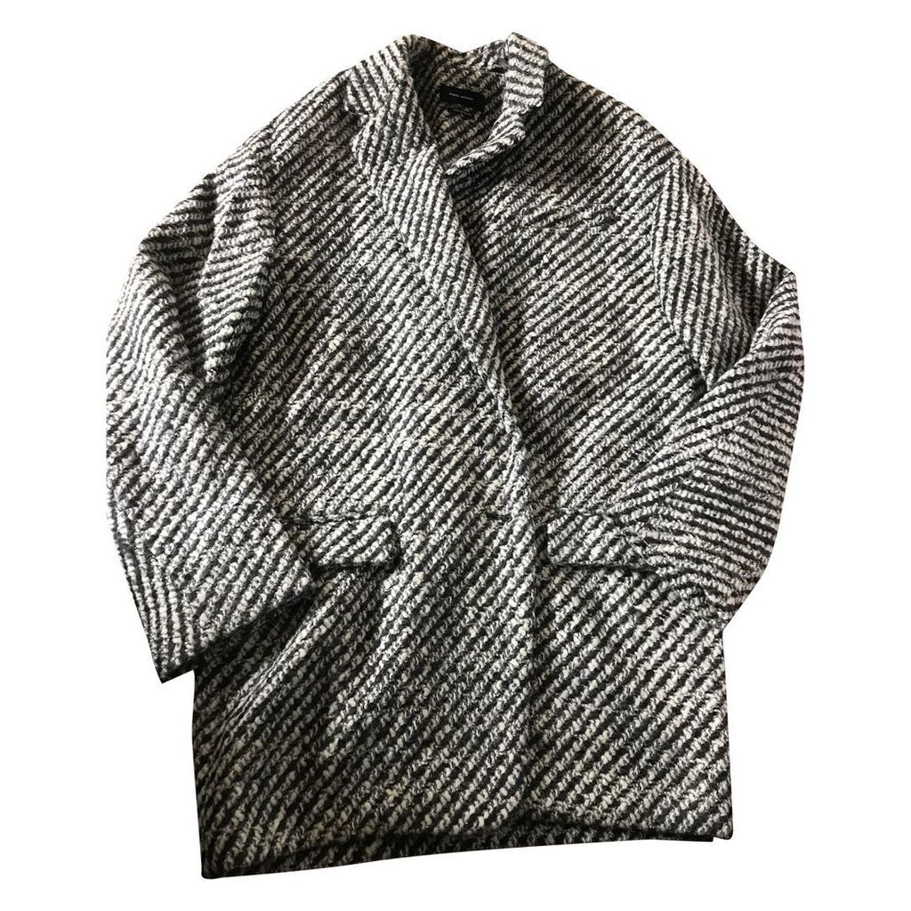 Grey Polyester Coat