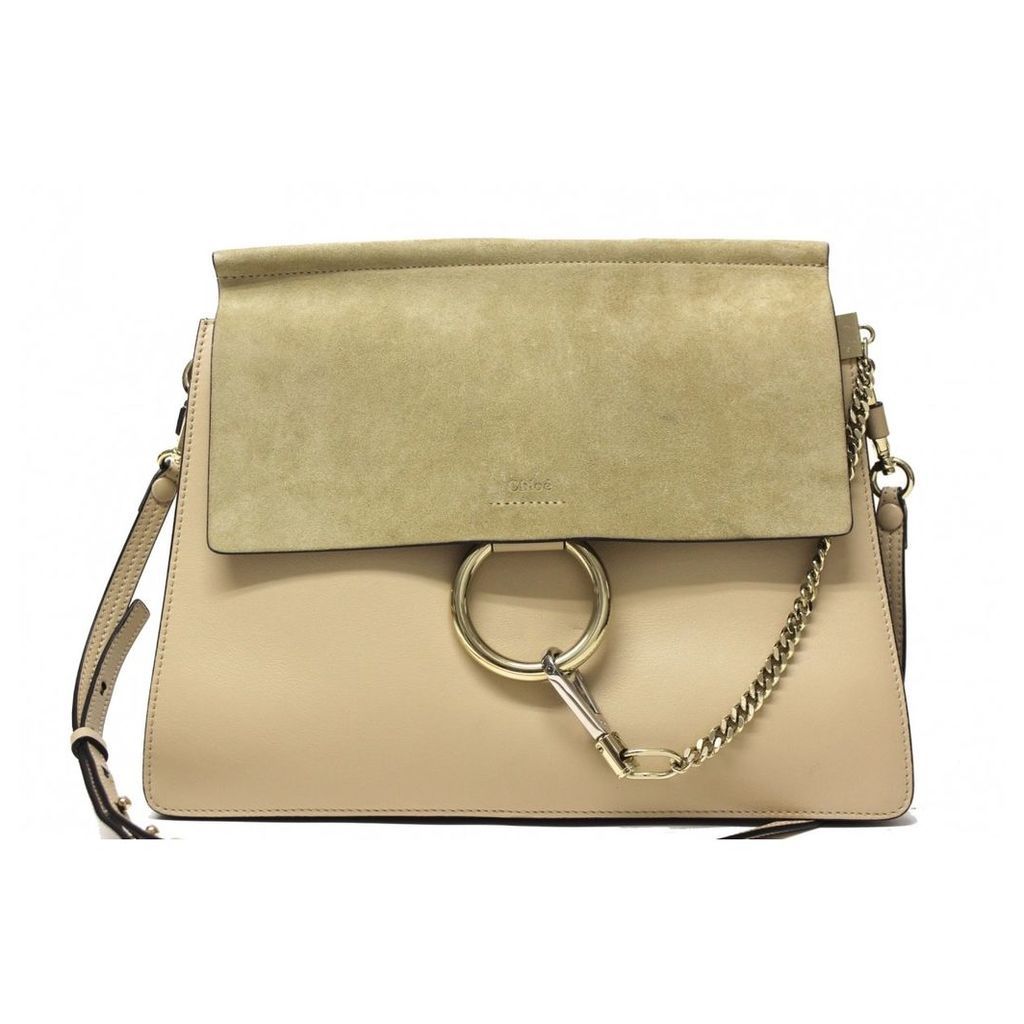 Faye leather handbag