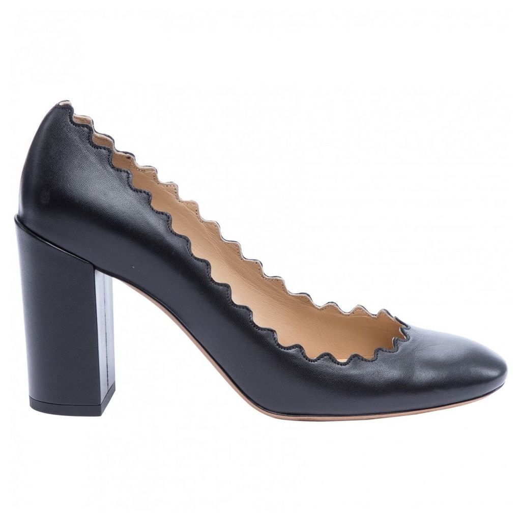 Lauren leather heels