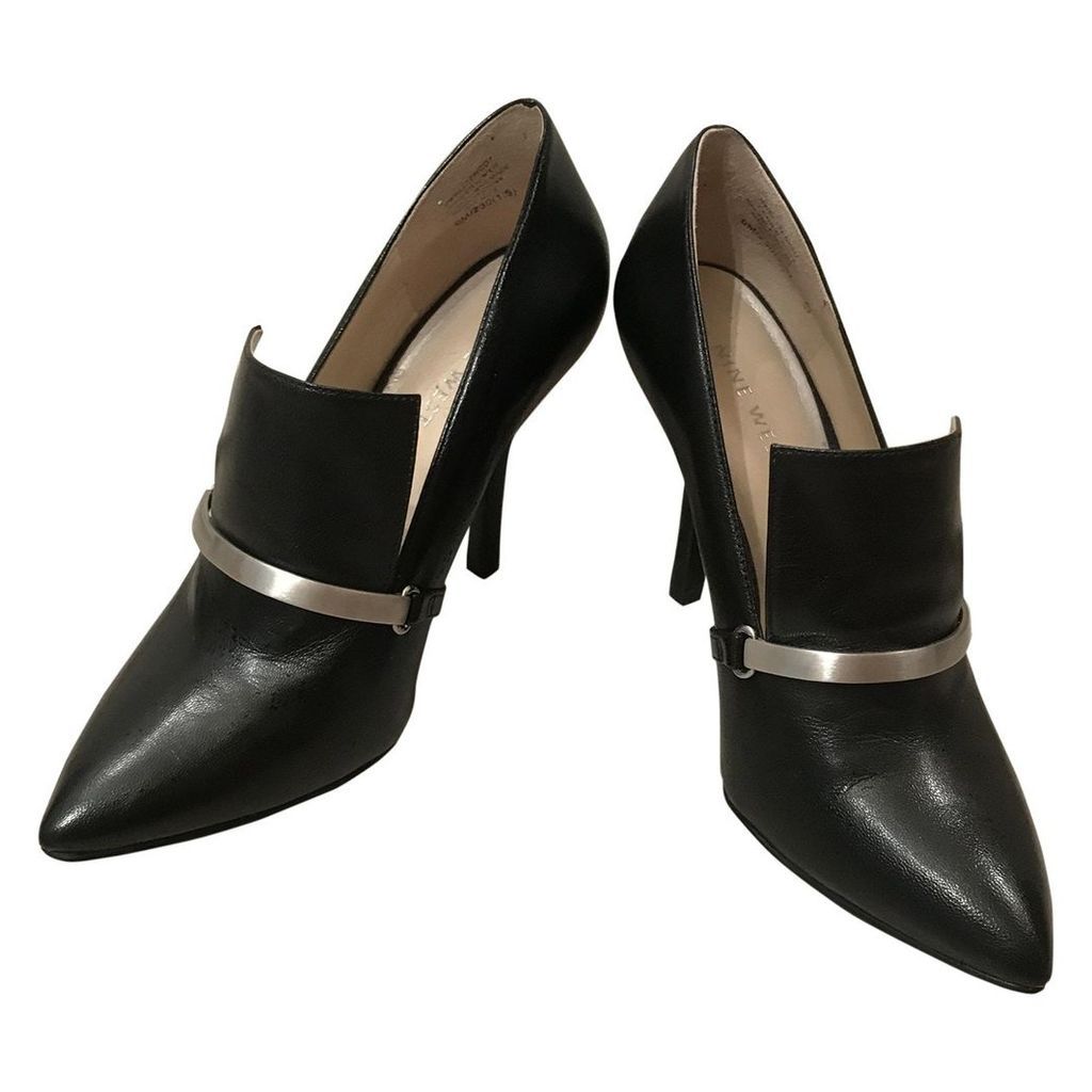 Leather heels