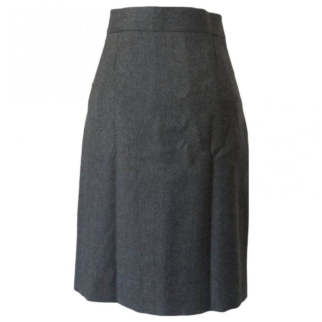 Wool skirt suit