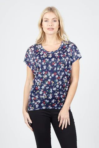 Ditsy Floral Casual Tee