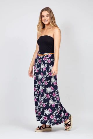 Floral Bloom Maxi Skirt