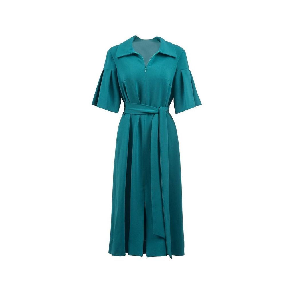 Anna Etter - Emerald Midi Dress Gleann