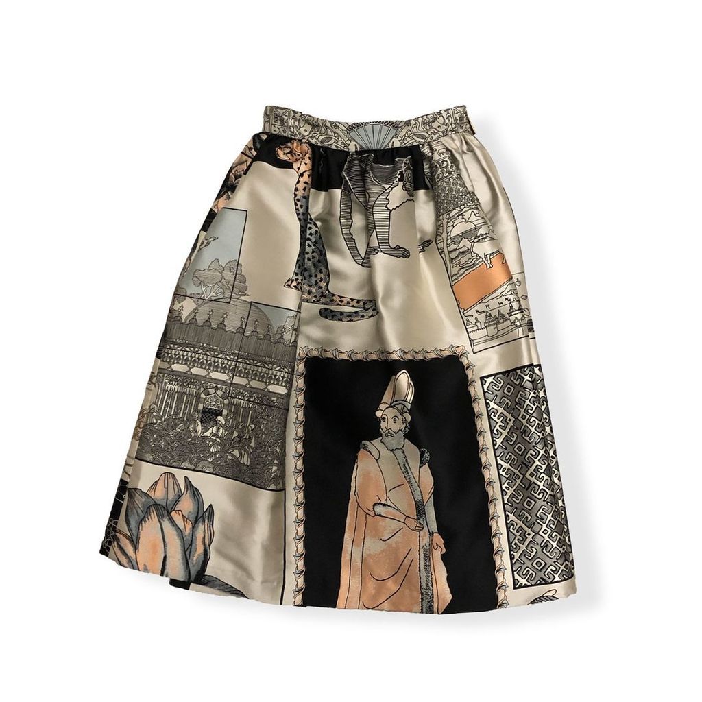 Roi du Lac - History Jacquard Skirt