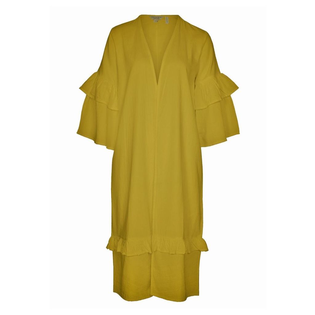 IMAIMA - Kimono With Layered Sleeves In Yellow